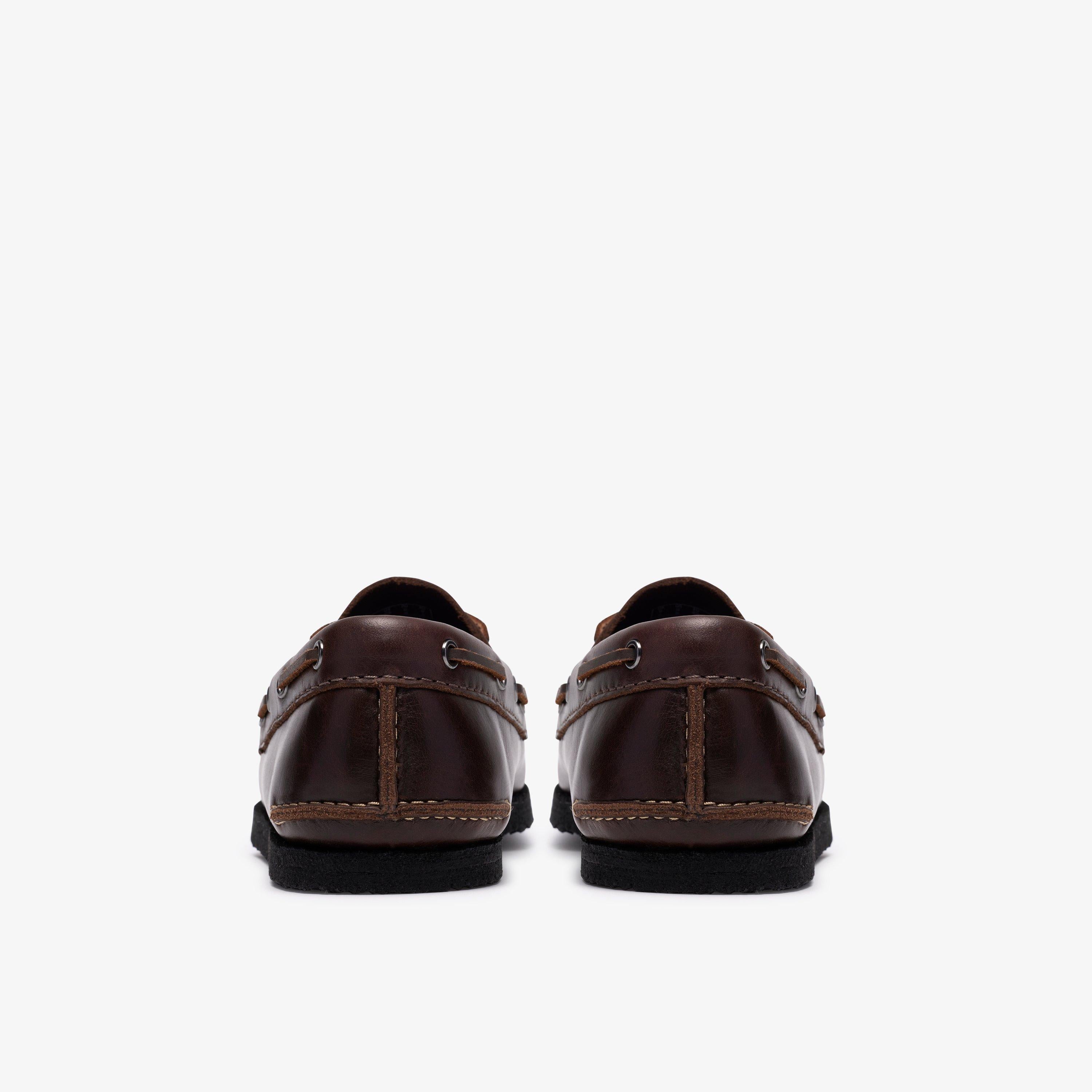 Godney Boat Cuir marron