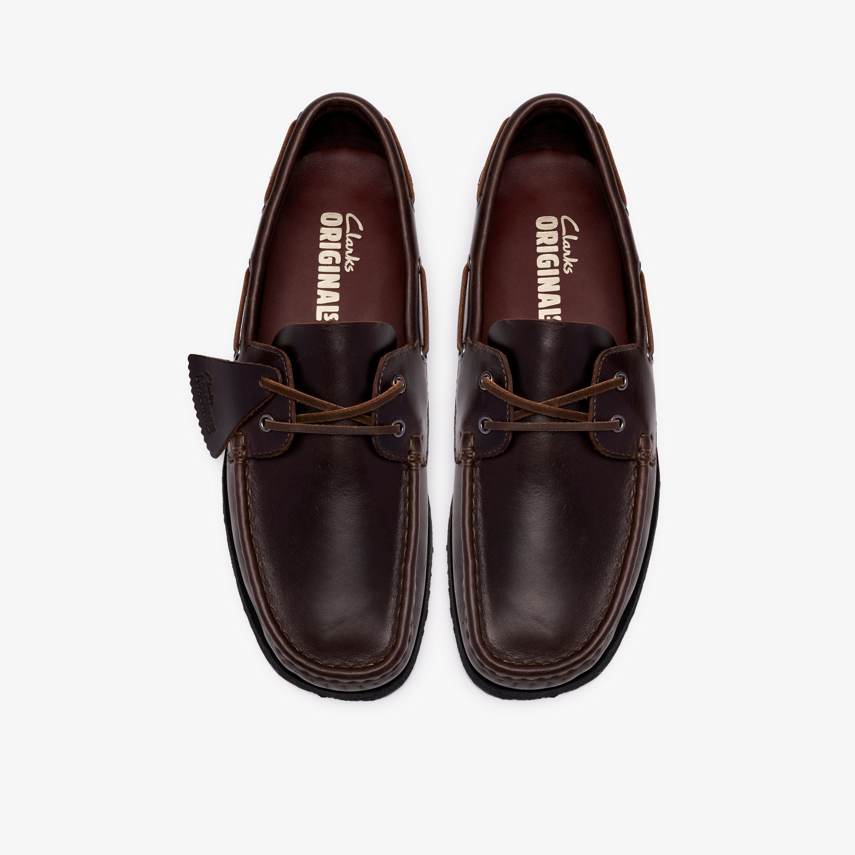 Godney Boat Cuir marron