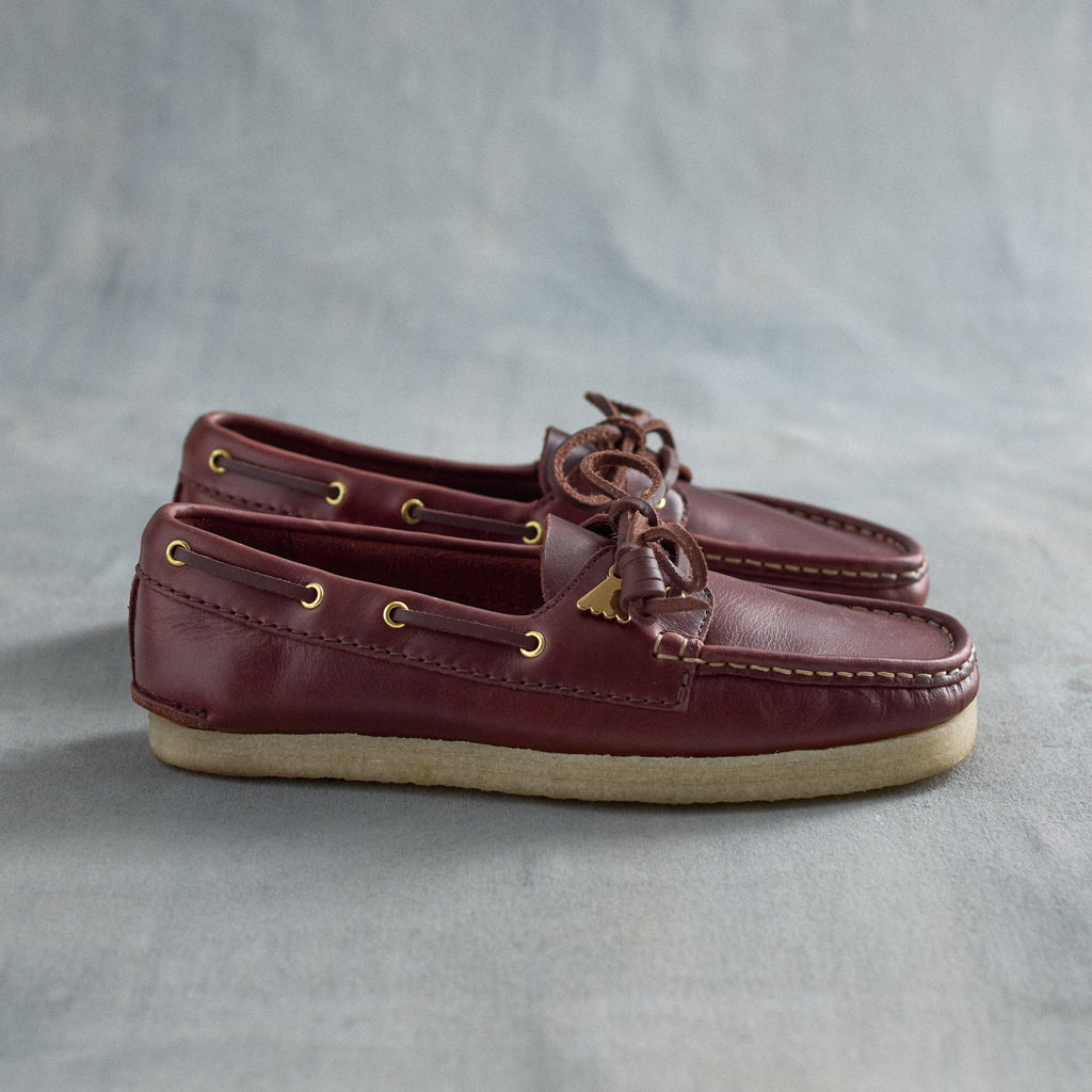 Godney Boat Cuir beige britannique