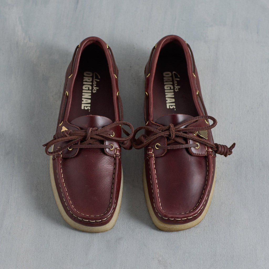 Godney Boat Cuir beige britannique
