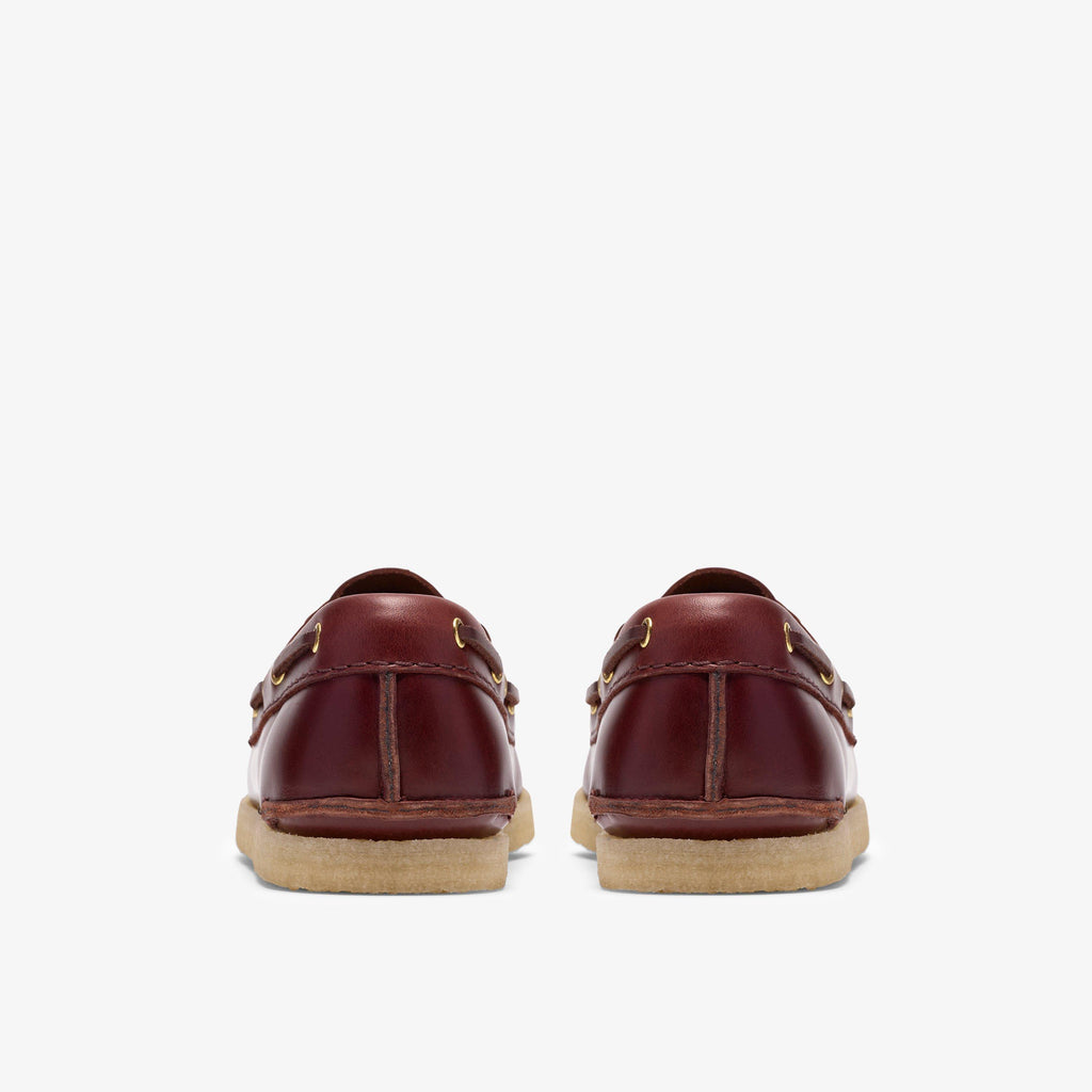 Godney Boat Cuir beige britannique
