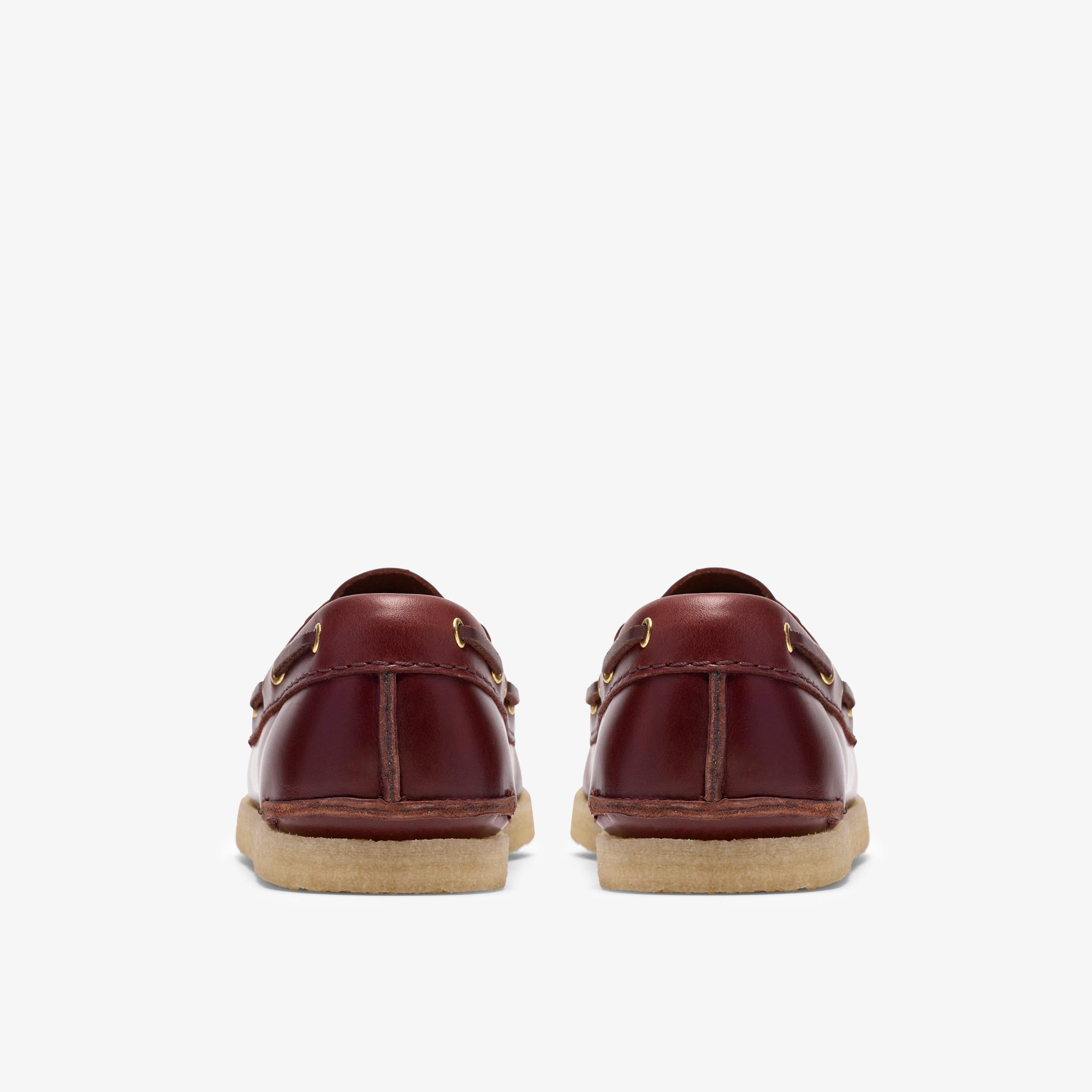 Godney Boat Cuir beige britannique