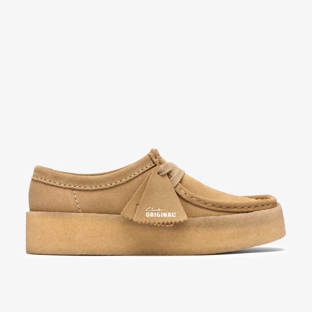 Wallabee Cup Daim marron érable