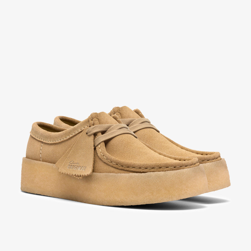 Wallabee Cup Daim marron érable