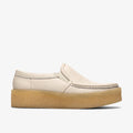 Walla Cup Slip Cuir blanc