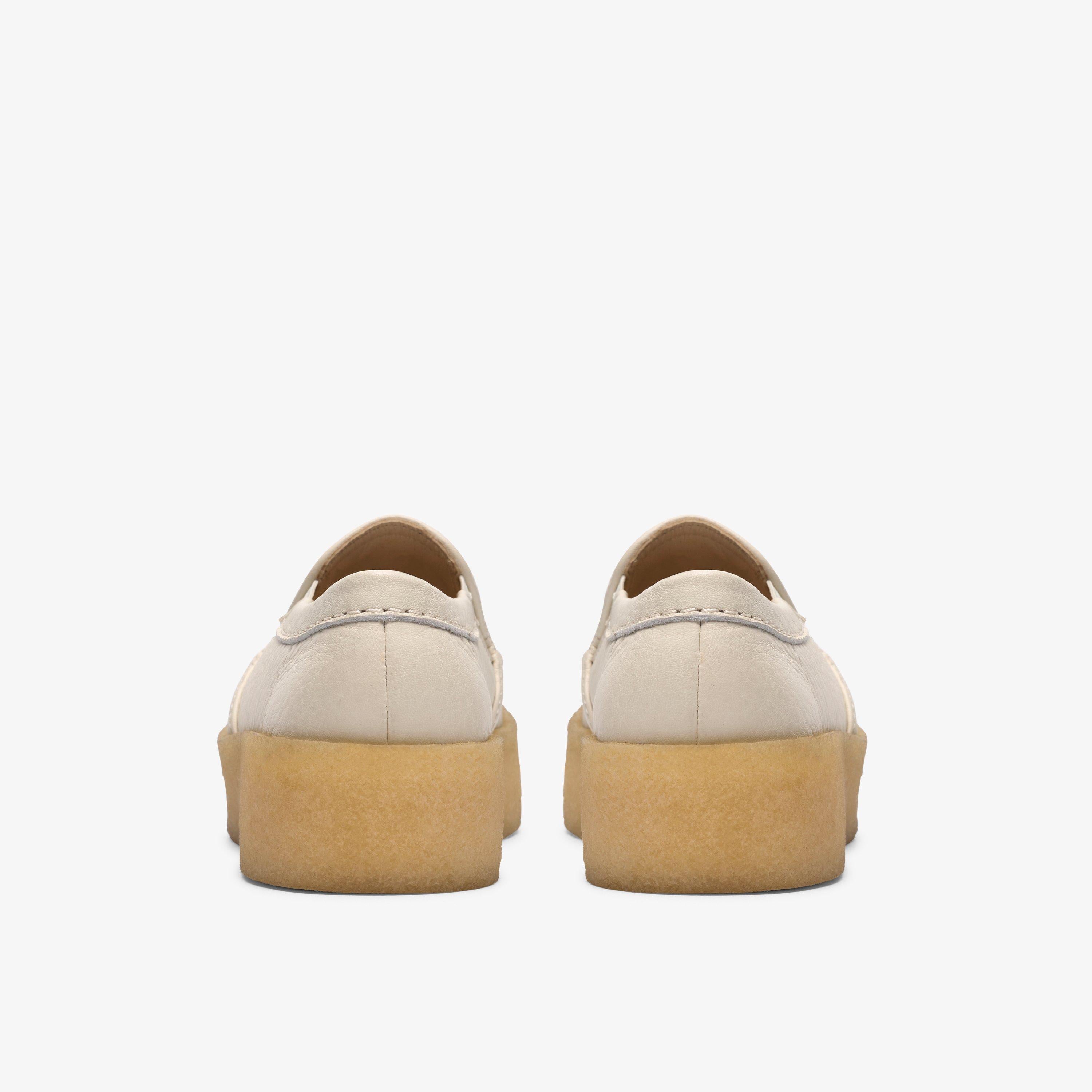 Walla Cup Slip Cuir blanc