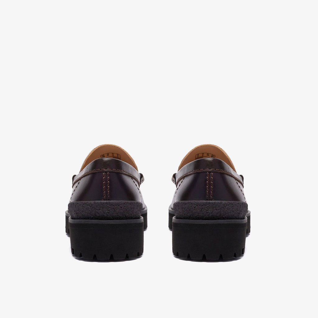Yukoner Penny Cuir combiné marron