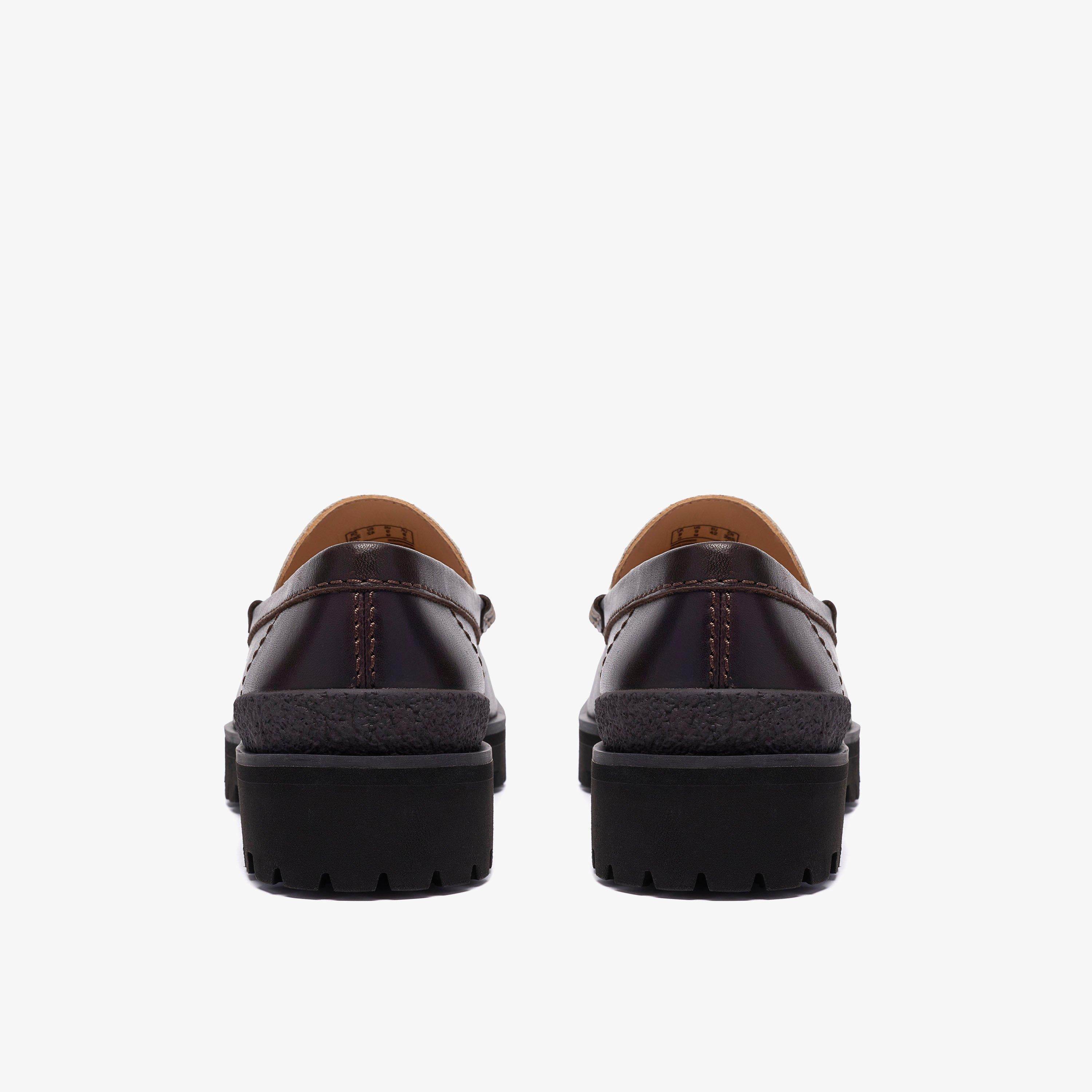 Yukoner Penny Cuir combiné marron
