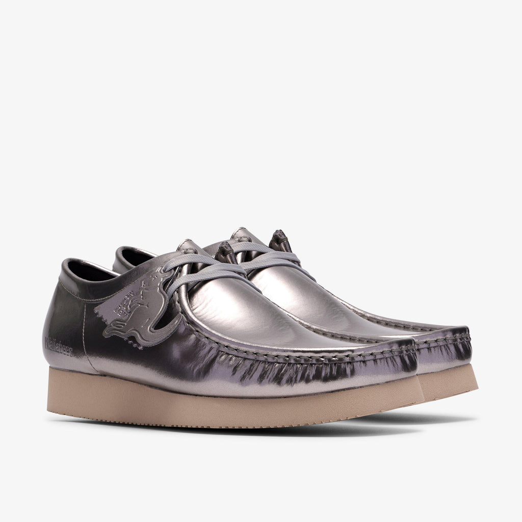 Wallabee 2604 Verni argenté