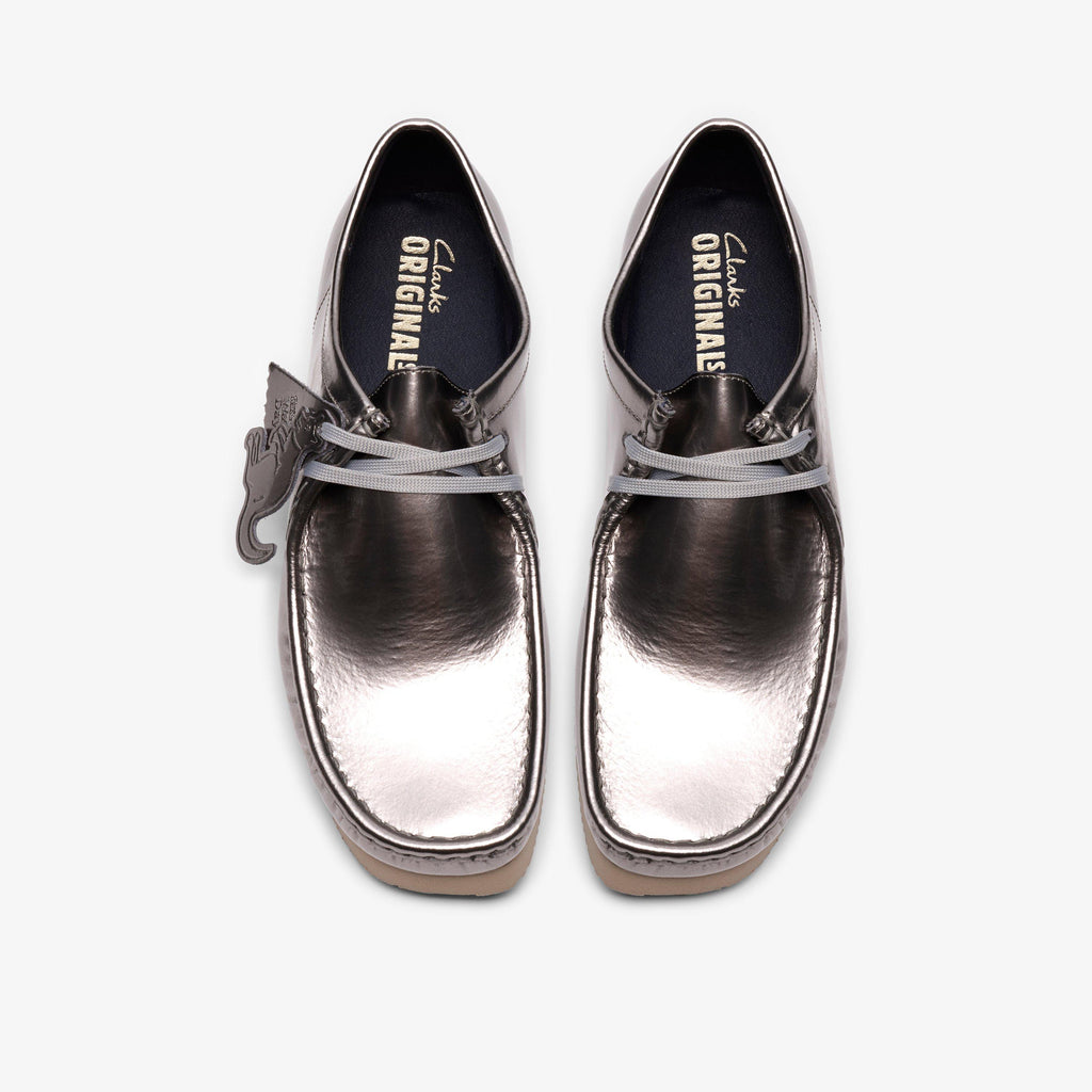 Wallabee 2604 Verni argenté
