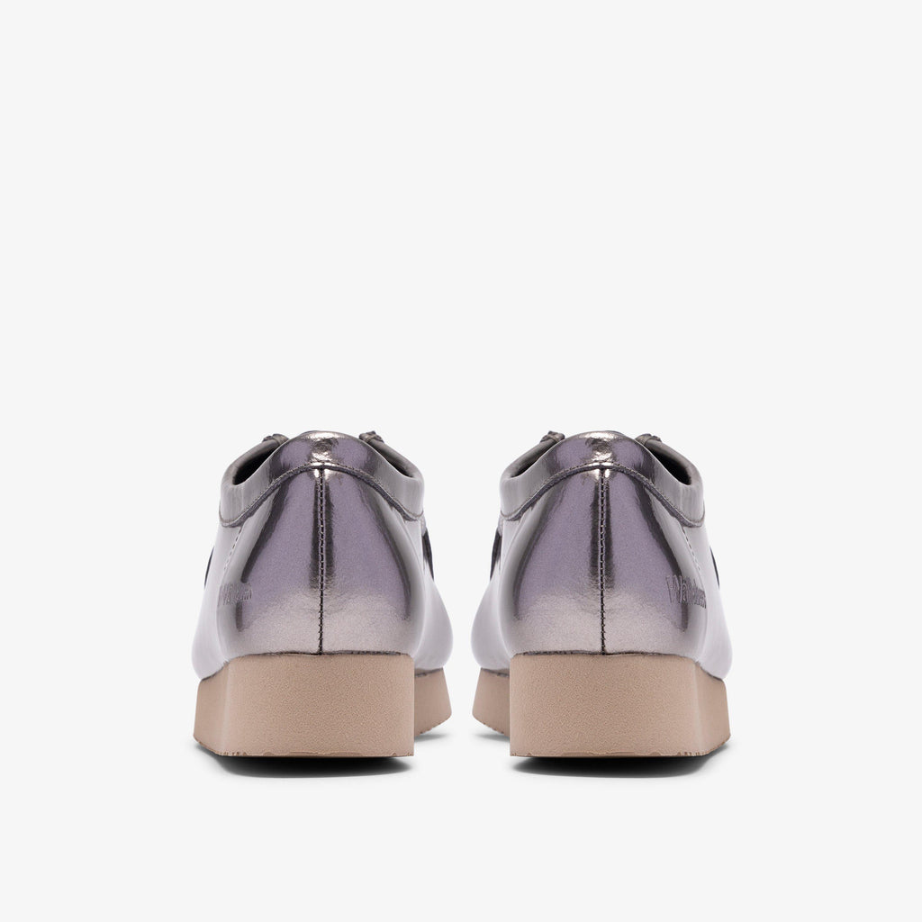 Wallabee 2604 Verni argenté