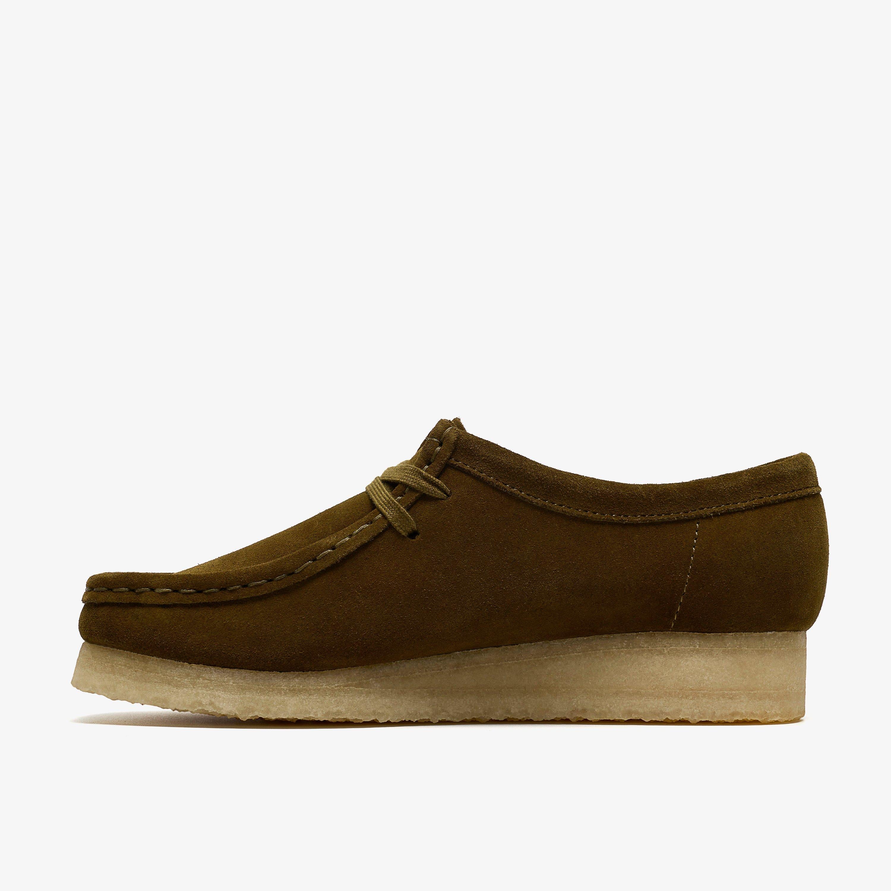Wallabee Daim Vert Olive