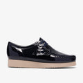 Wallabee 2604 Verni bleu marine