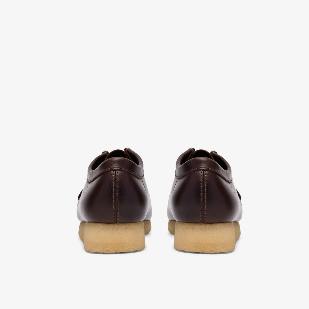 Wallabee Cuir marron foncé
