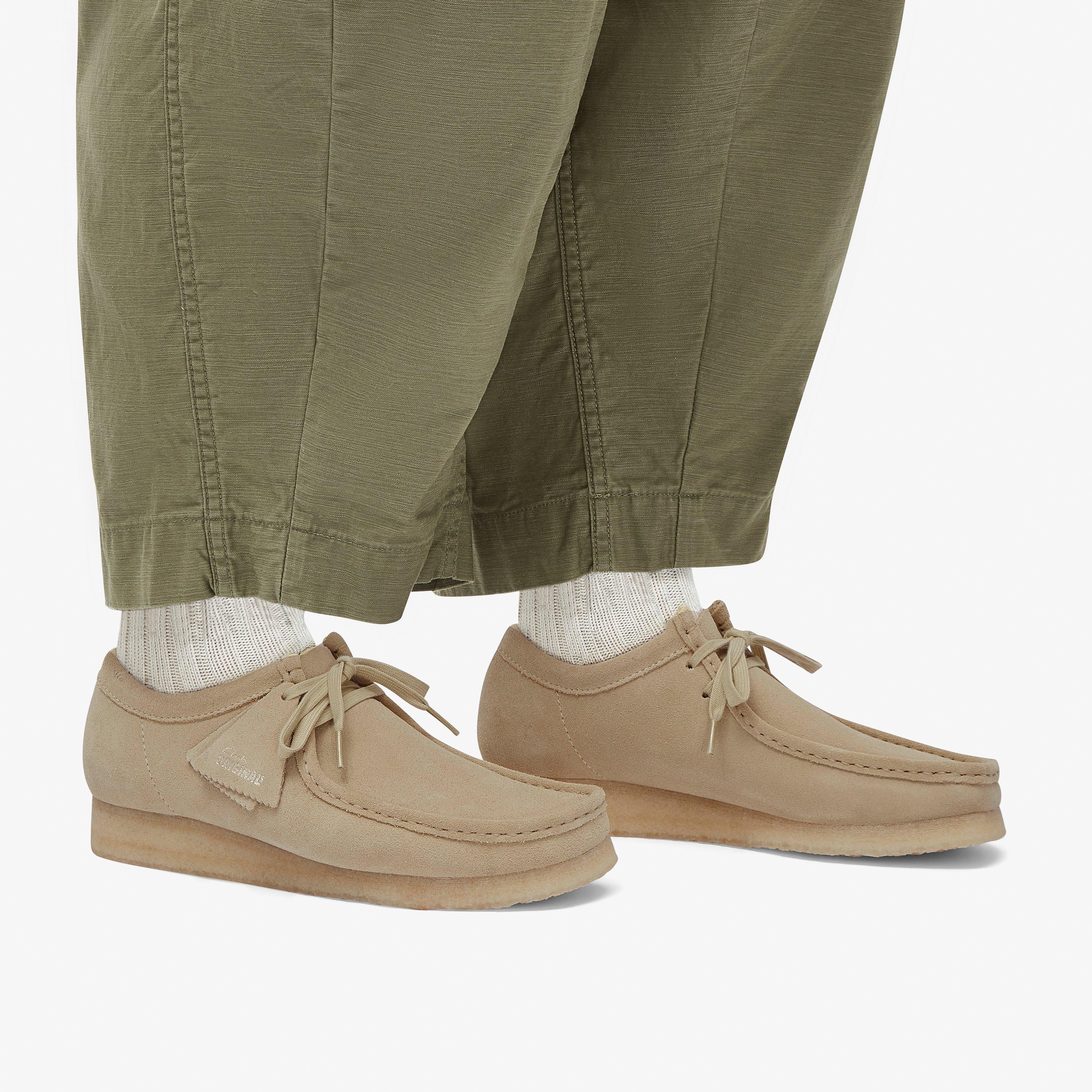 Wallabee Daim marron érable