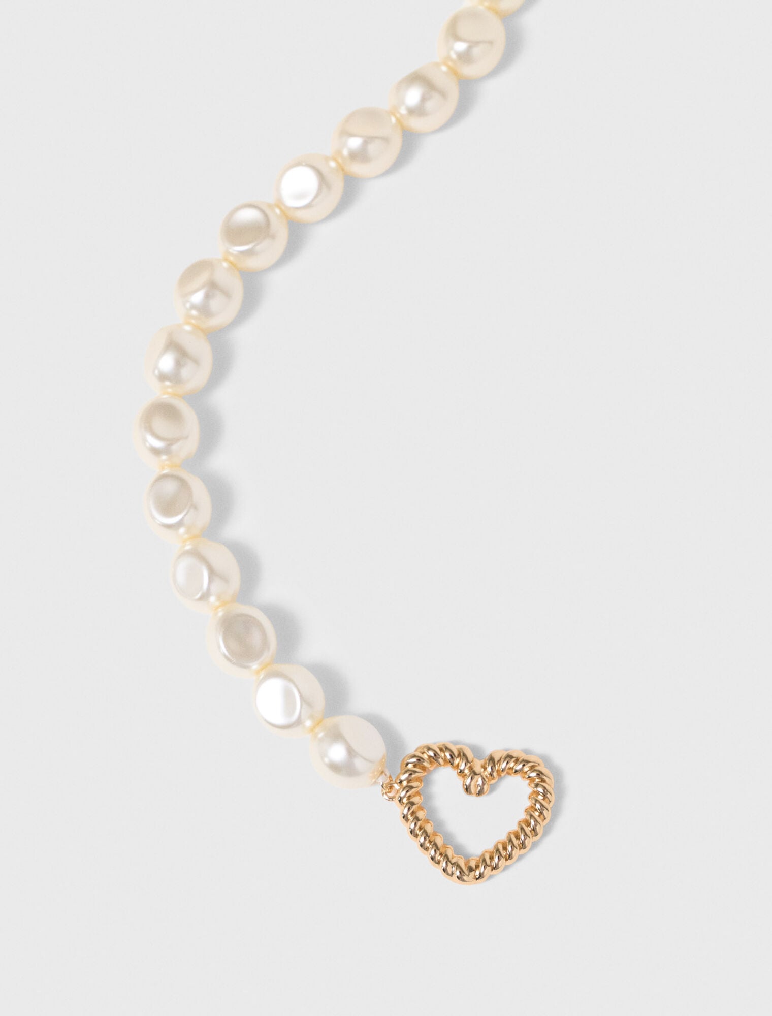 Collier choker en perles