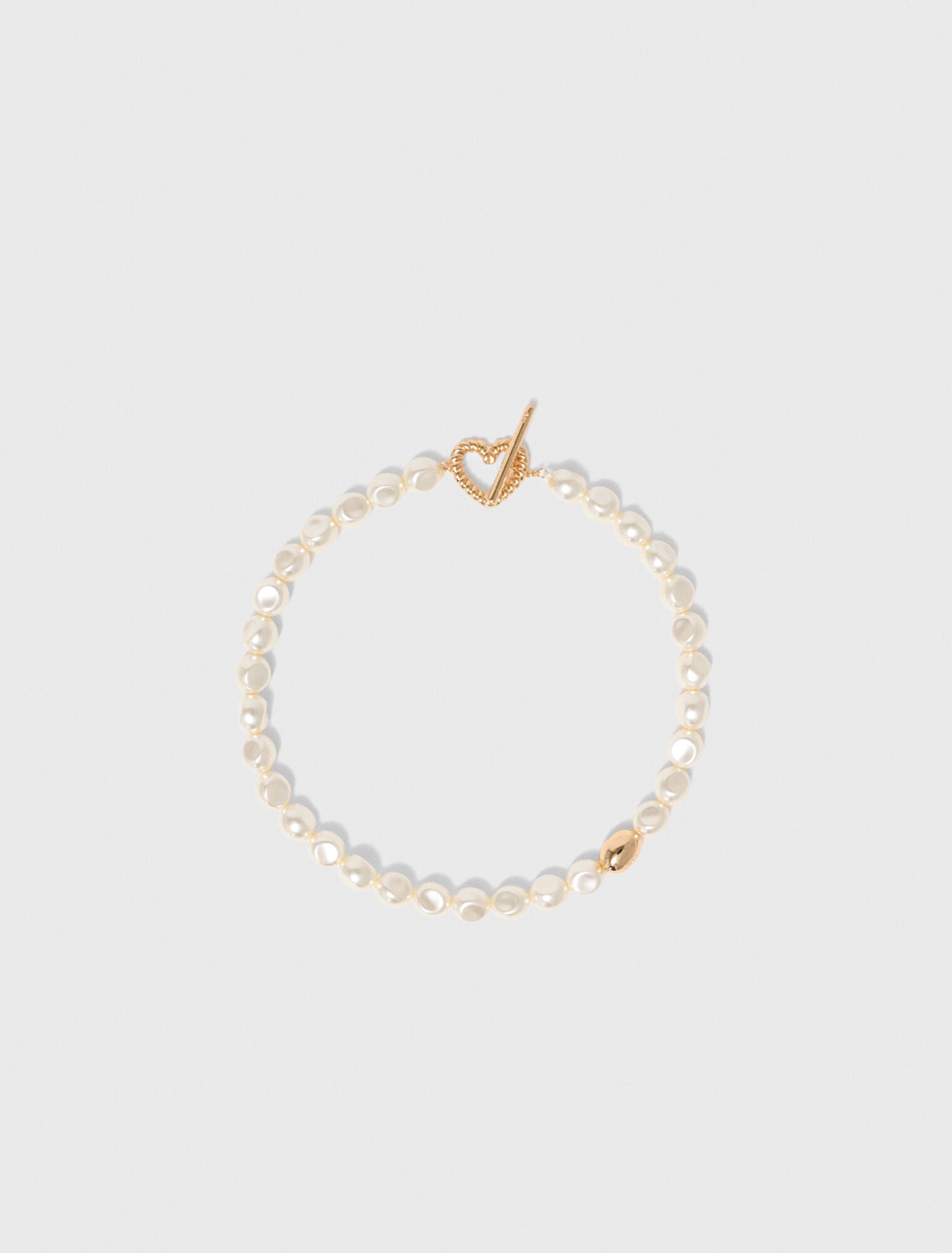 Collier choker en perles