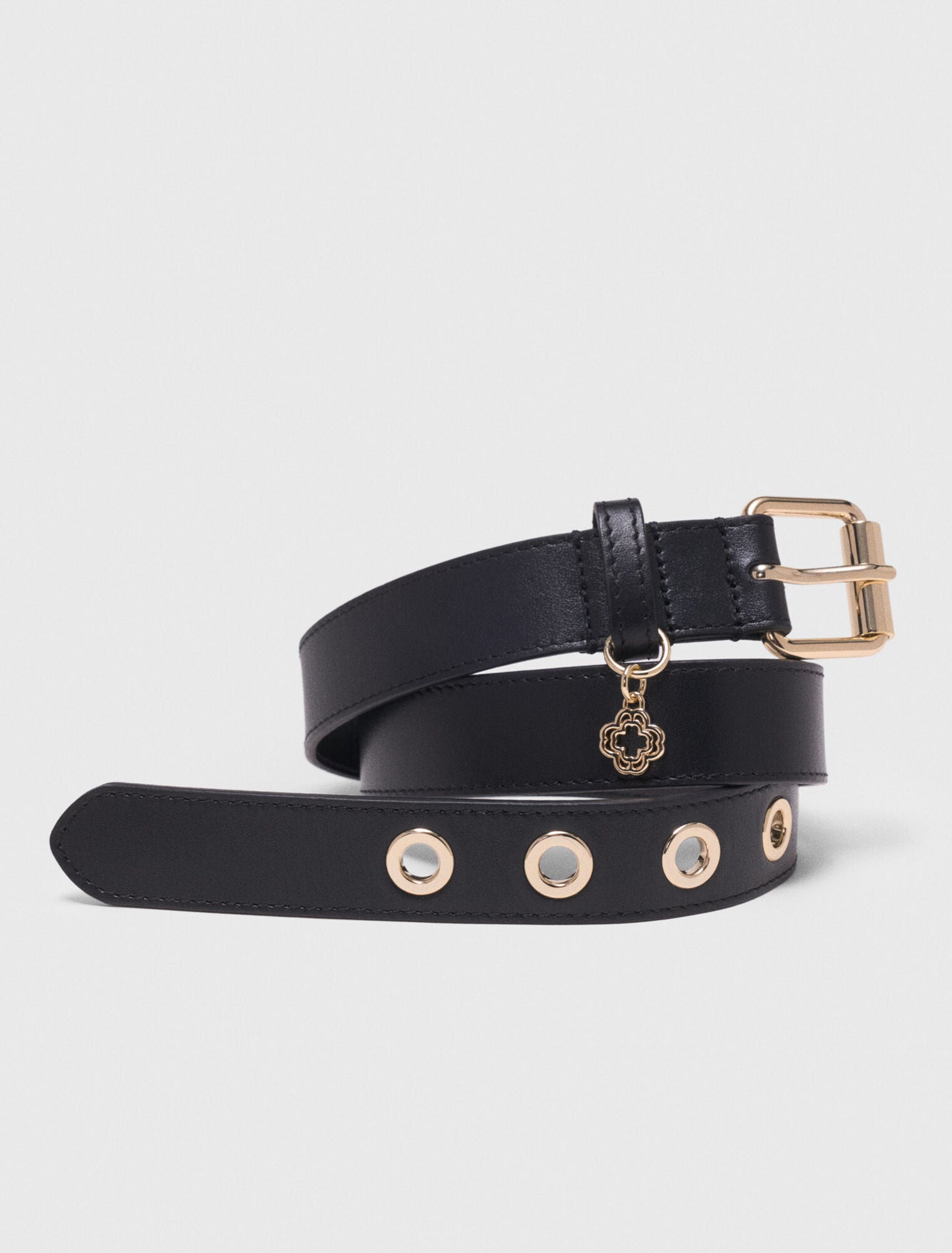 Ceinture en cuir à boucle Miss M