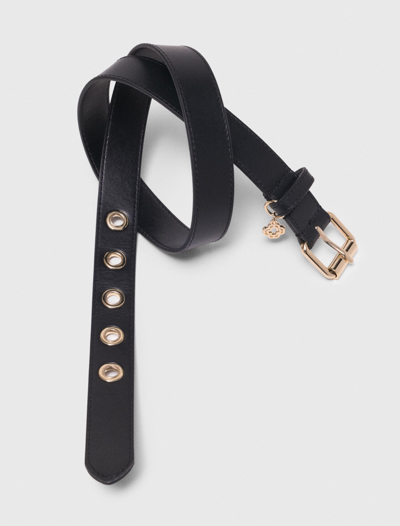 Ceinture en cuir à boucle Miss M