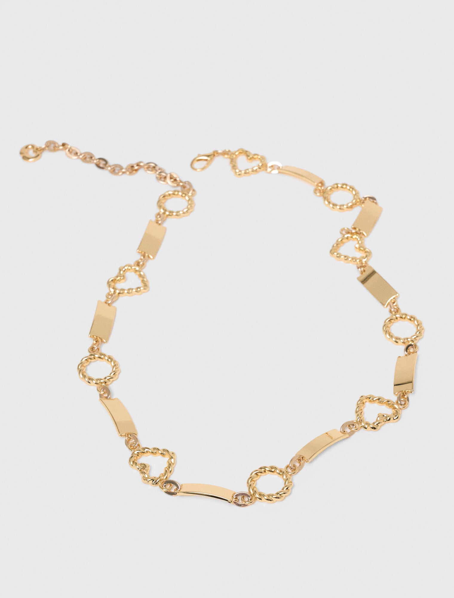 Ceinture chaine dorée torsadée