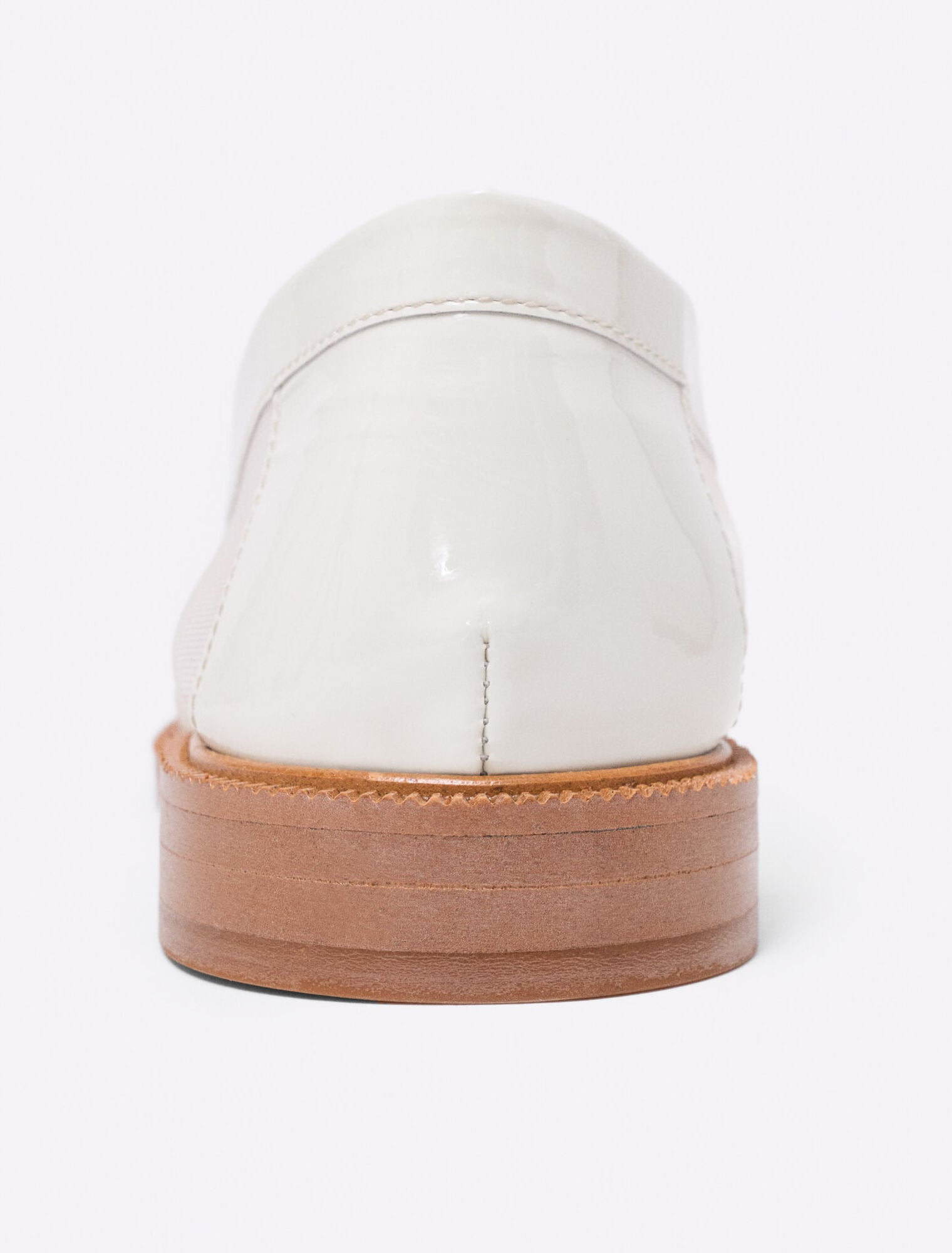 Mocassins en cuir et mesh