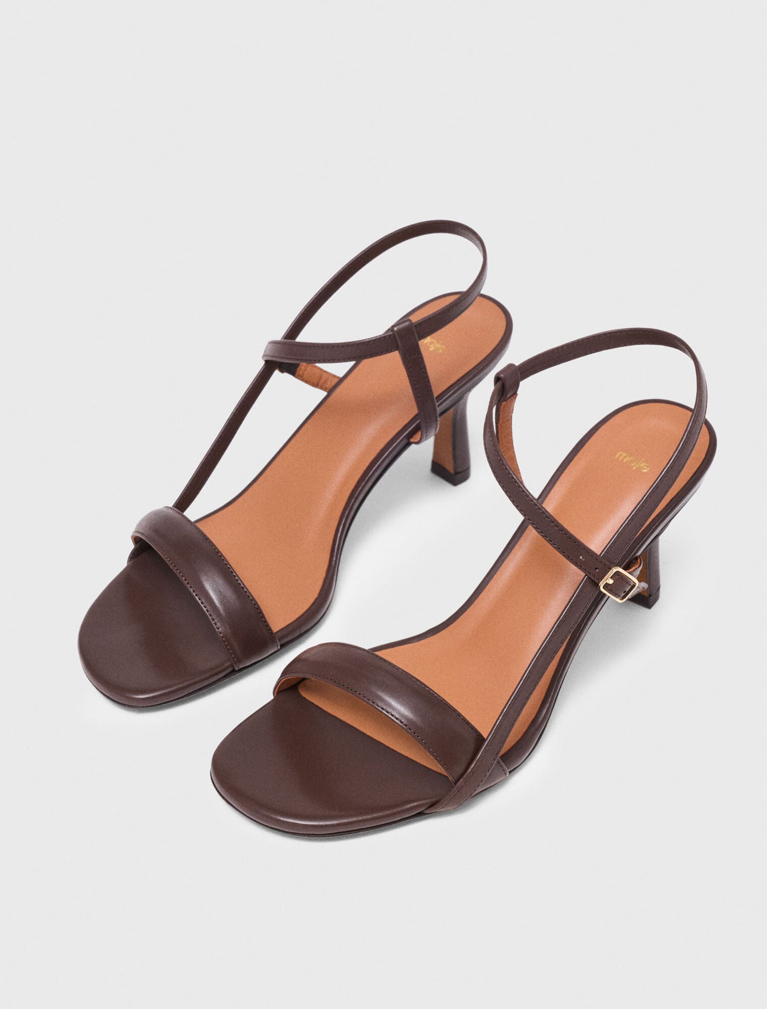 Sandales en cuir à brides