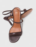 Sandales en cuir à brides