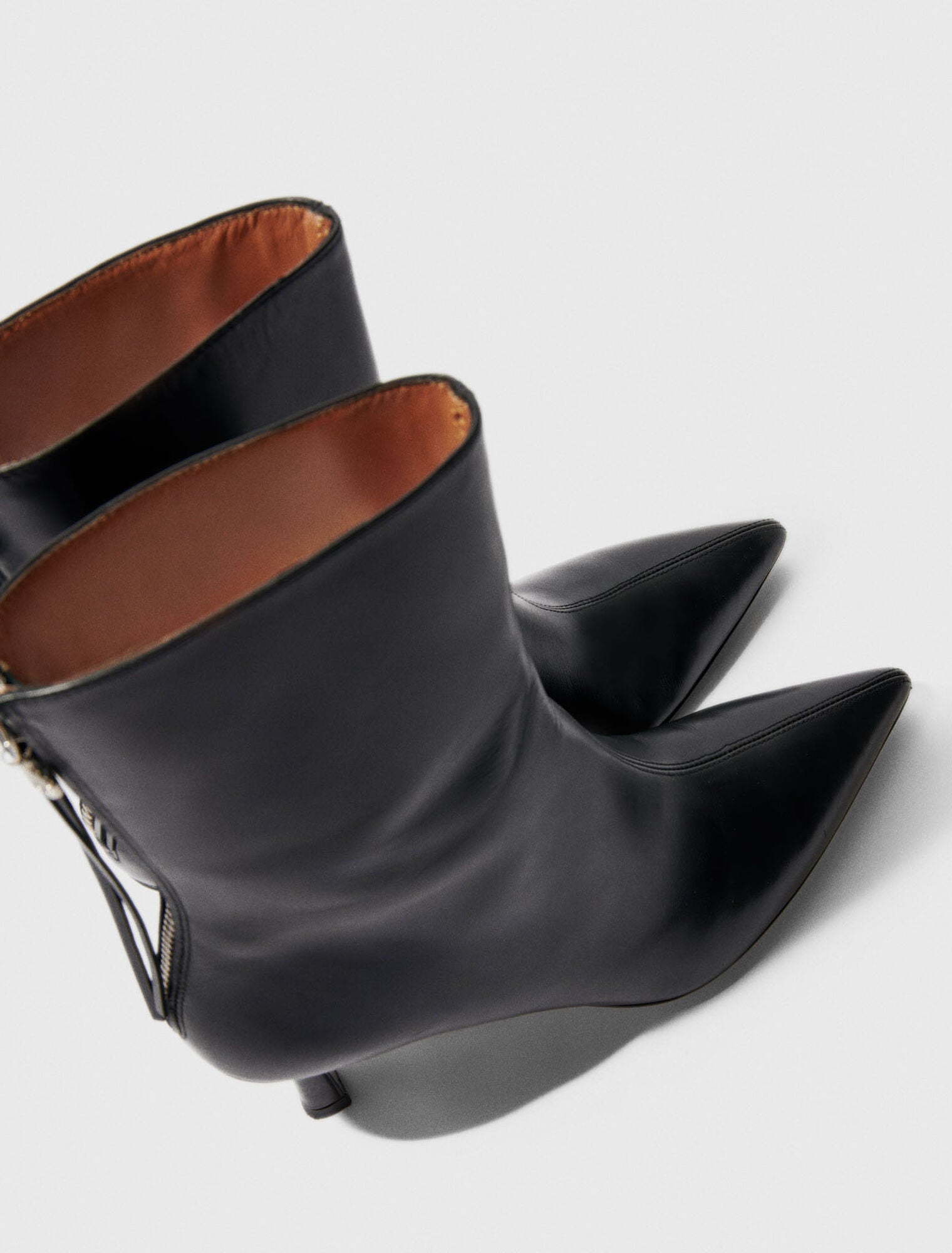 Bottines en cuir