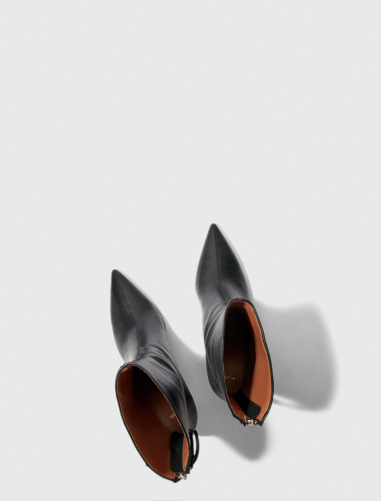 Bottines en cuir