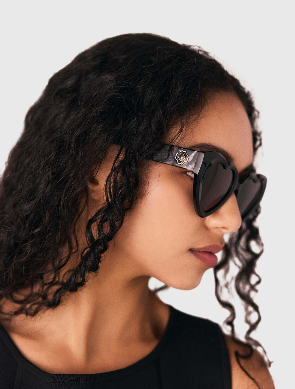 Lunettes de soleil cœur