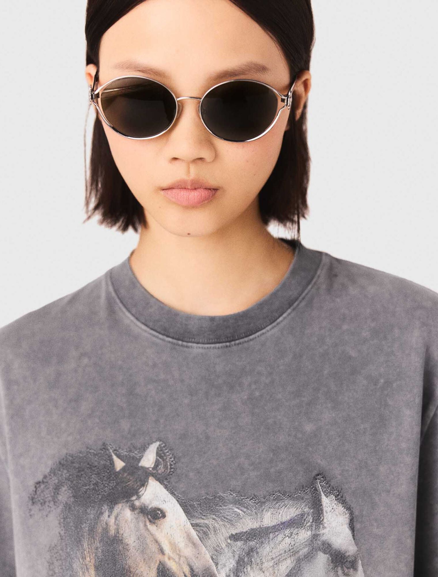 Lunettes de soleil rondes