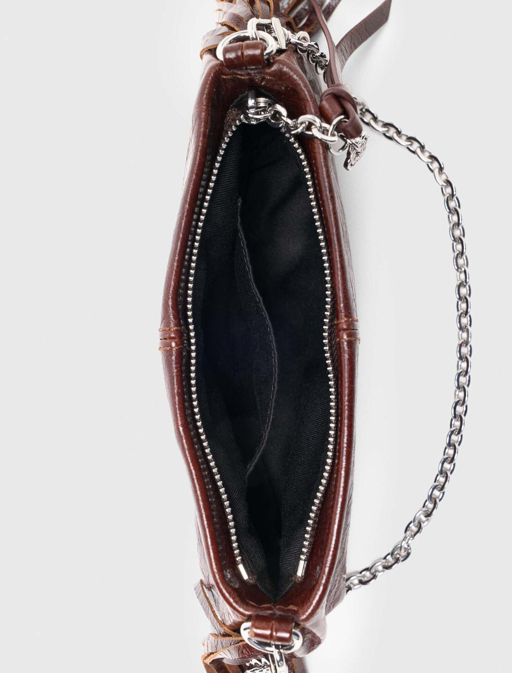 Pochette Miss M pouch en cuir vernis