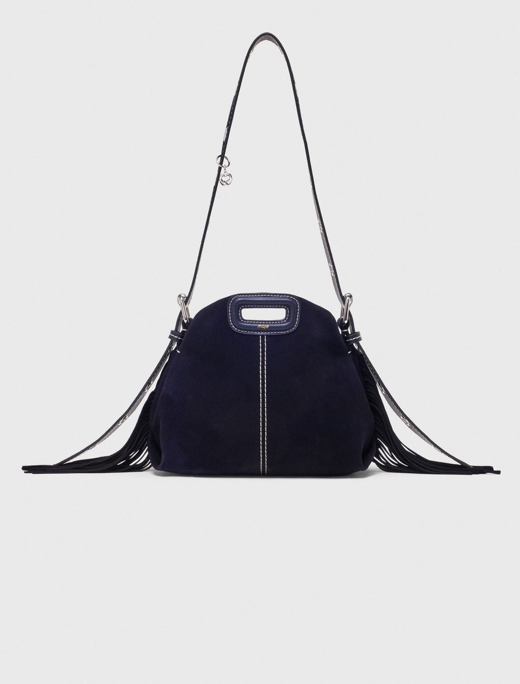Sac Miss M mini en suède surpiquée