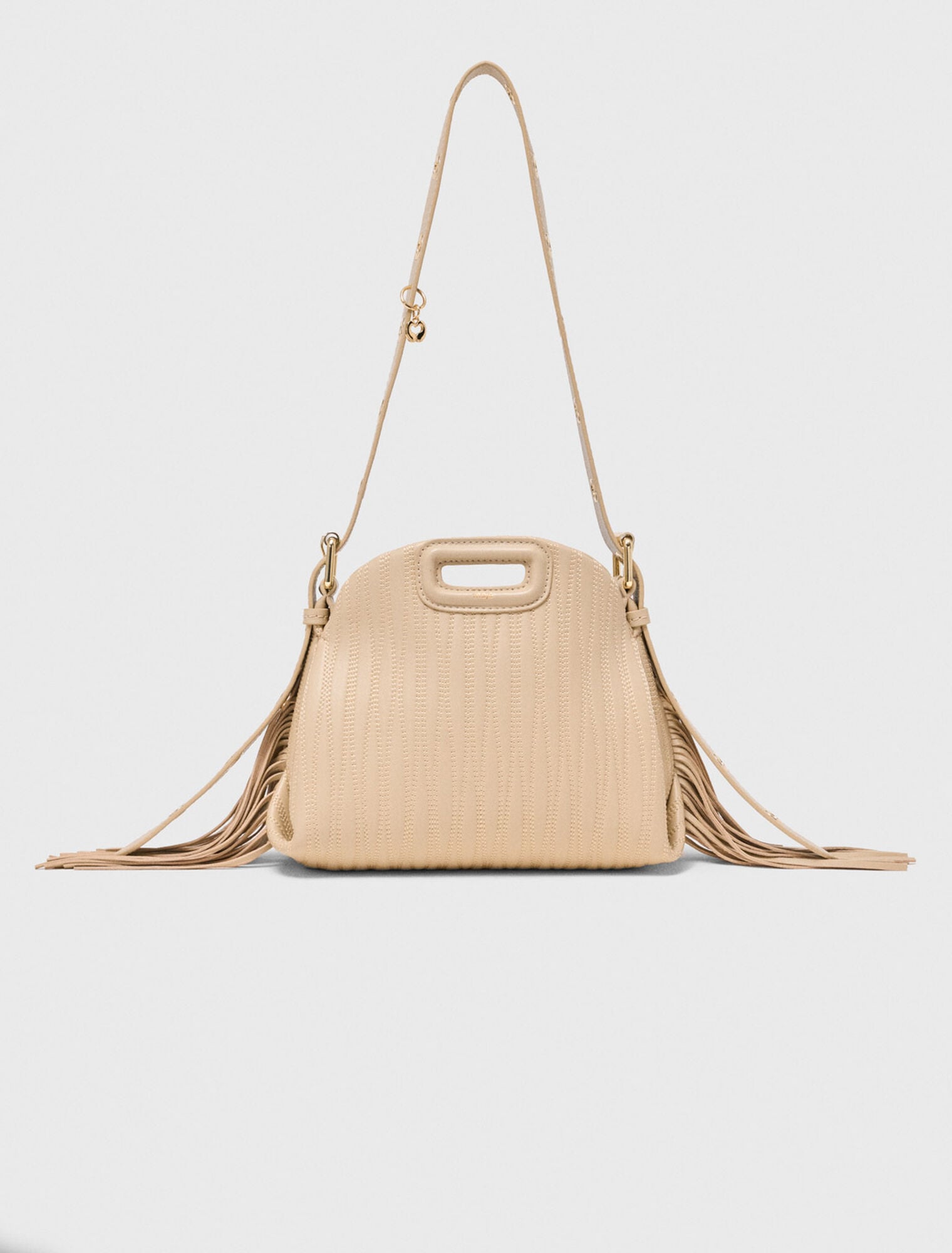 Sac Miss M mini en cuir surpiqué