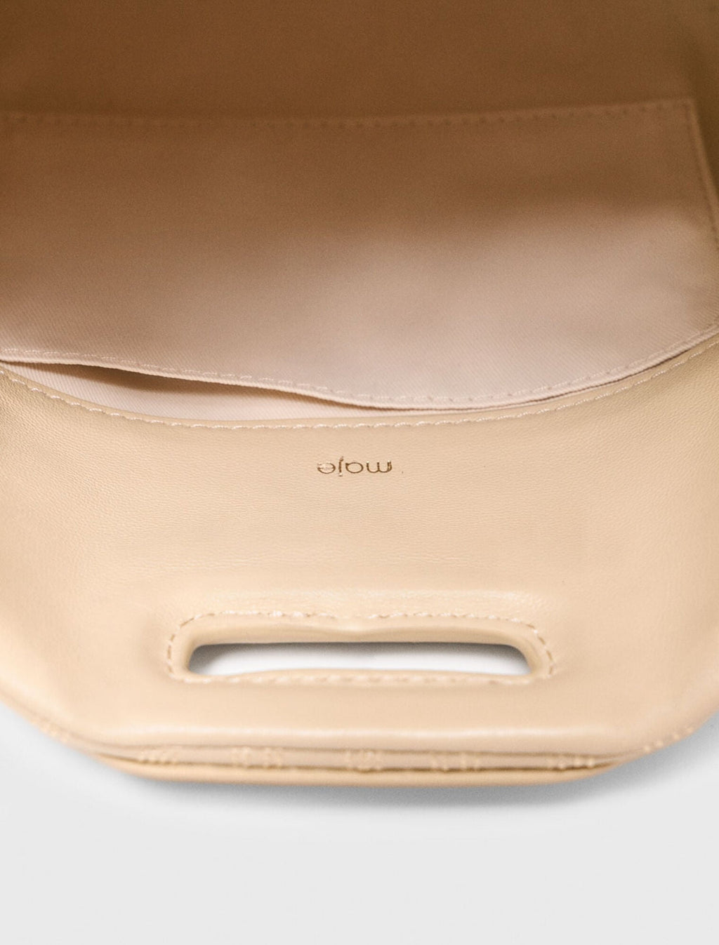 Sac Miss M mini en cuir surpiqué