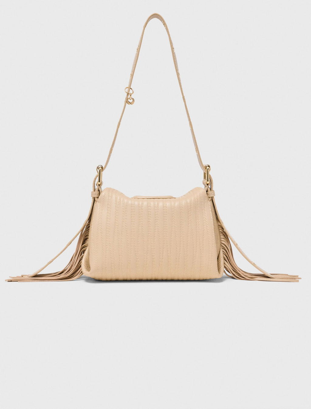 Sac Miss M mini en cuir surpiqué