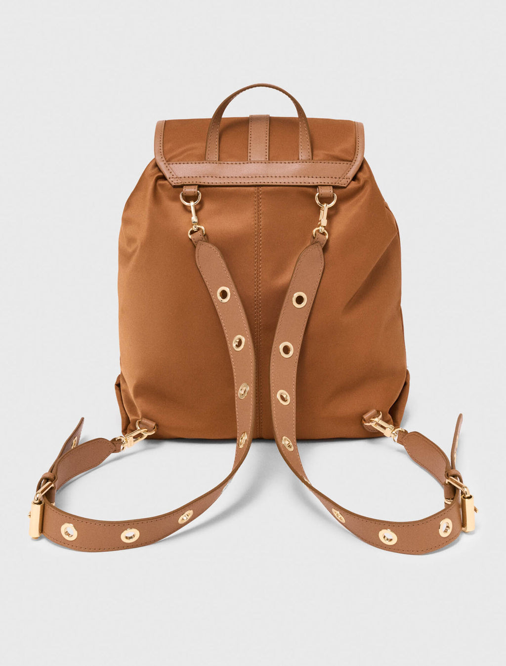Sac à dos en cuir et nylon