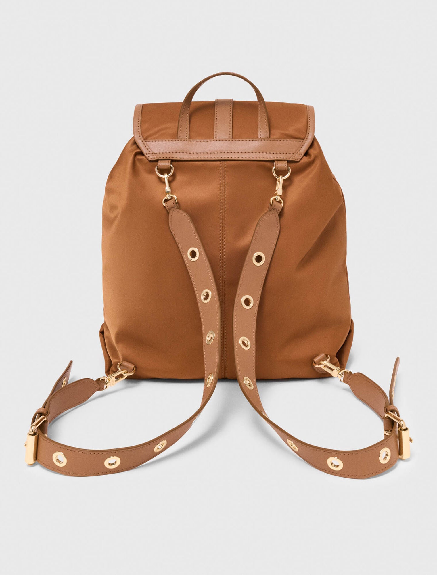 Sac à dos en cuir et nylon