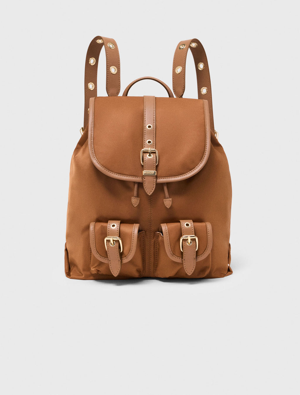 Sac à dos en cuir et nylon