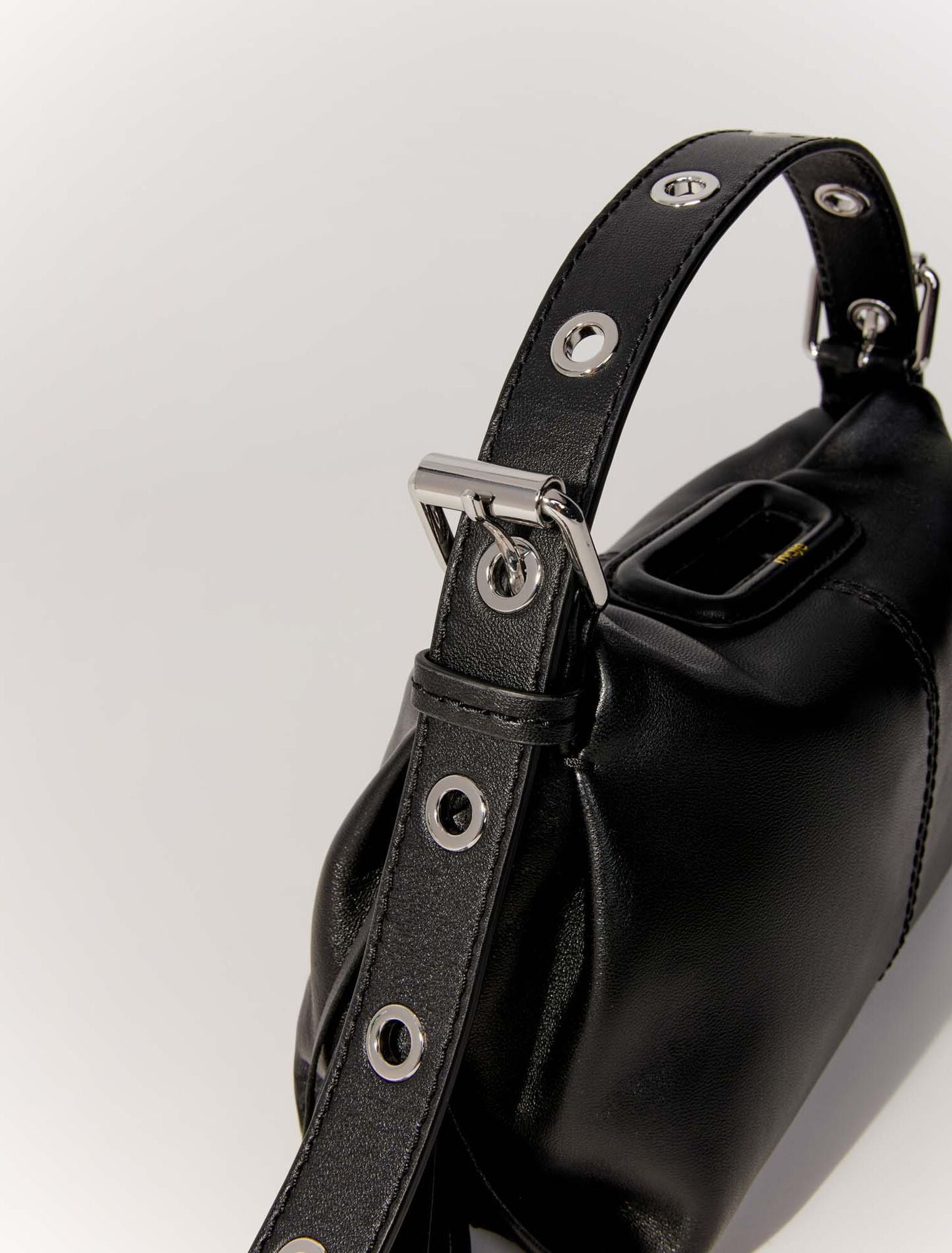 Sac Miss M mini en cuir lisse