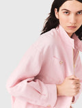 Blouson bomber en lin mélangé