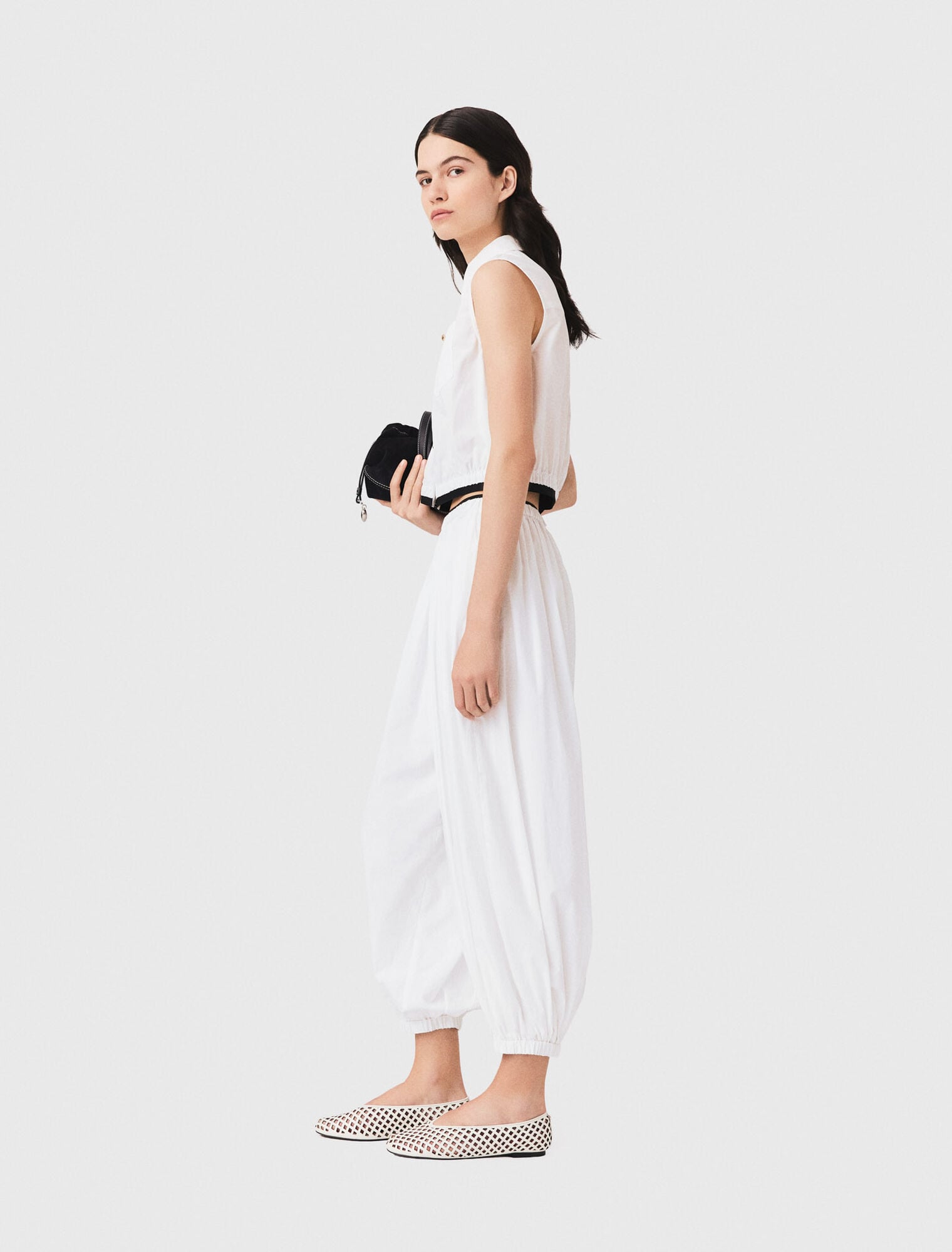 Chemise courte sans manches
