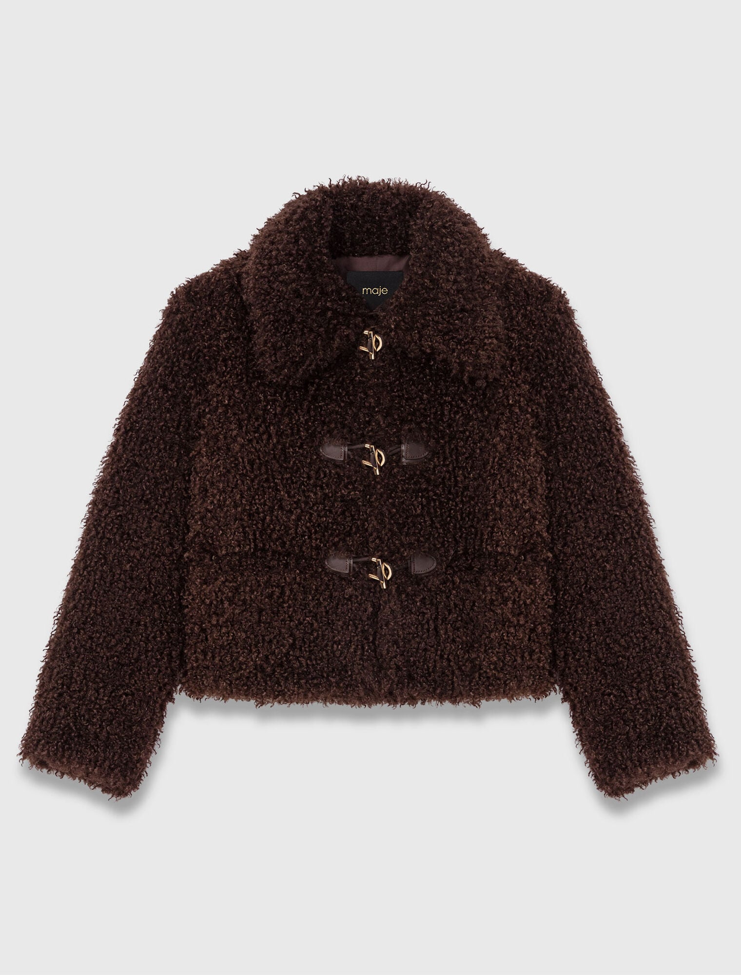 Manteau court à bouclette