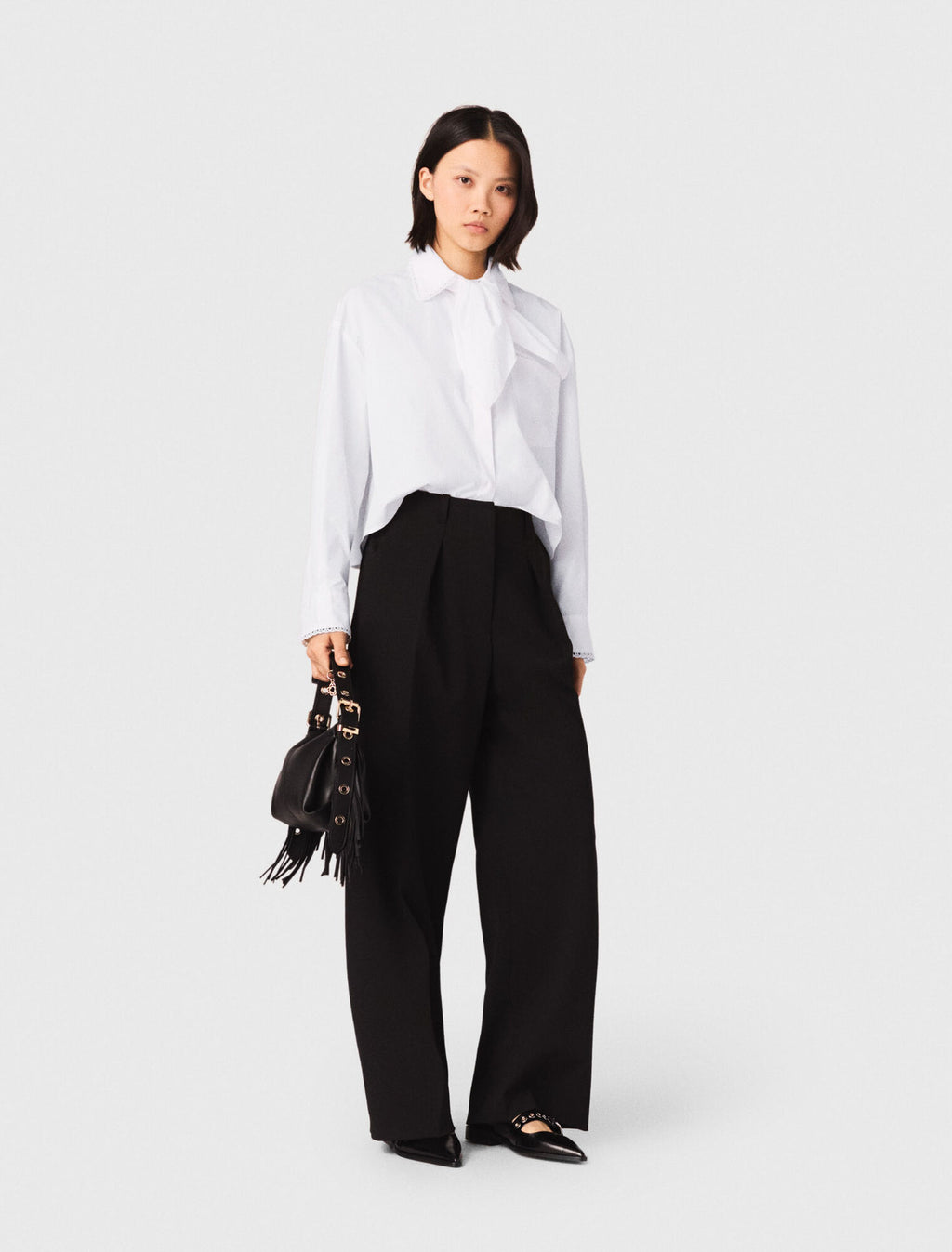Pantalon de tailleur balloon
