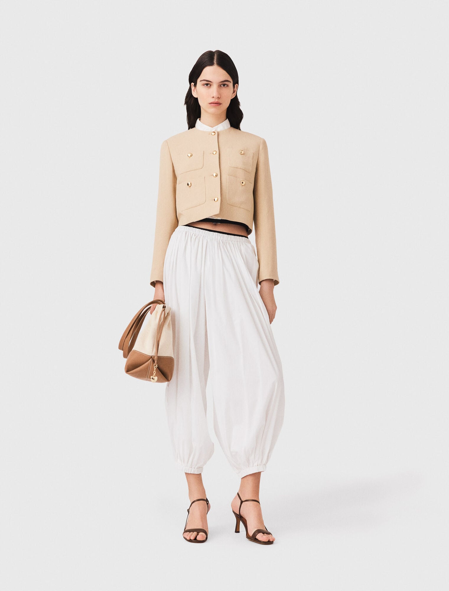 Pantalon sarouel en coton