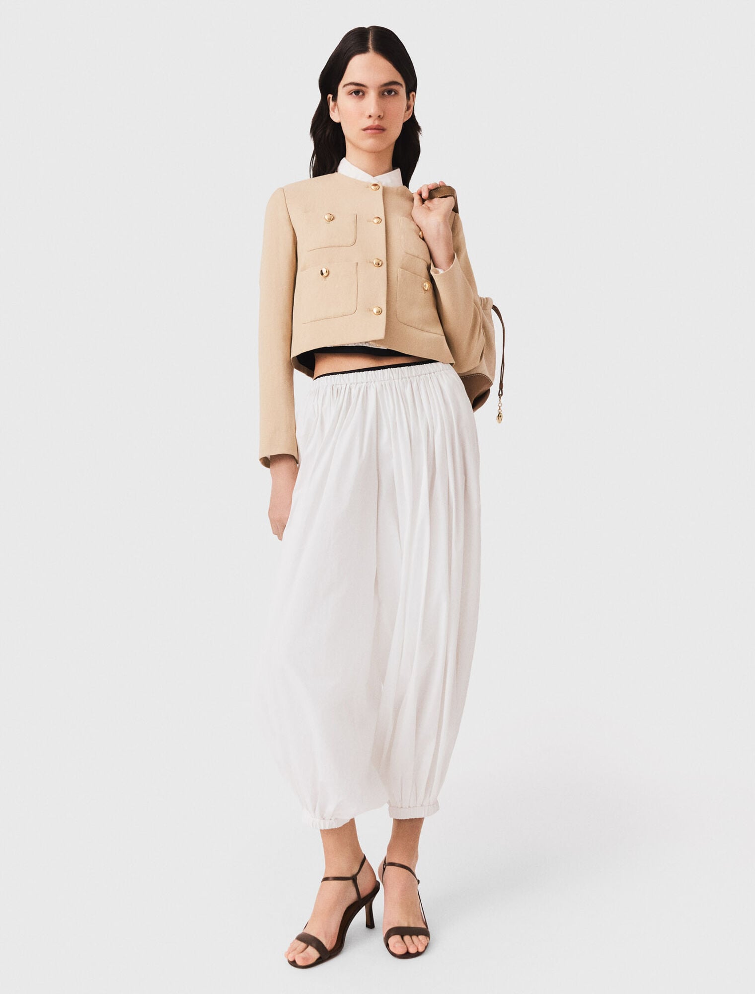 Pantalon sarouel en coton