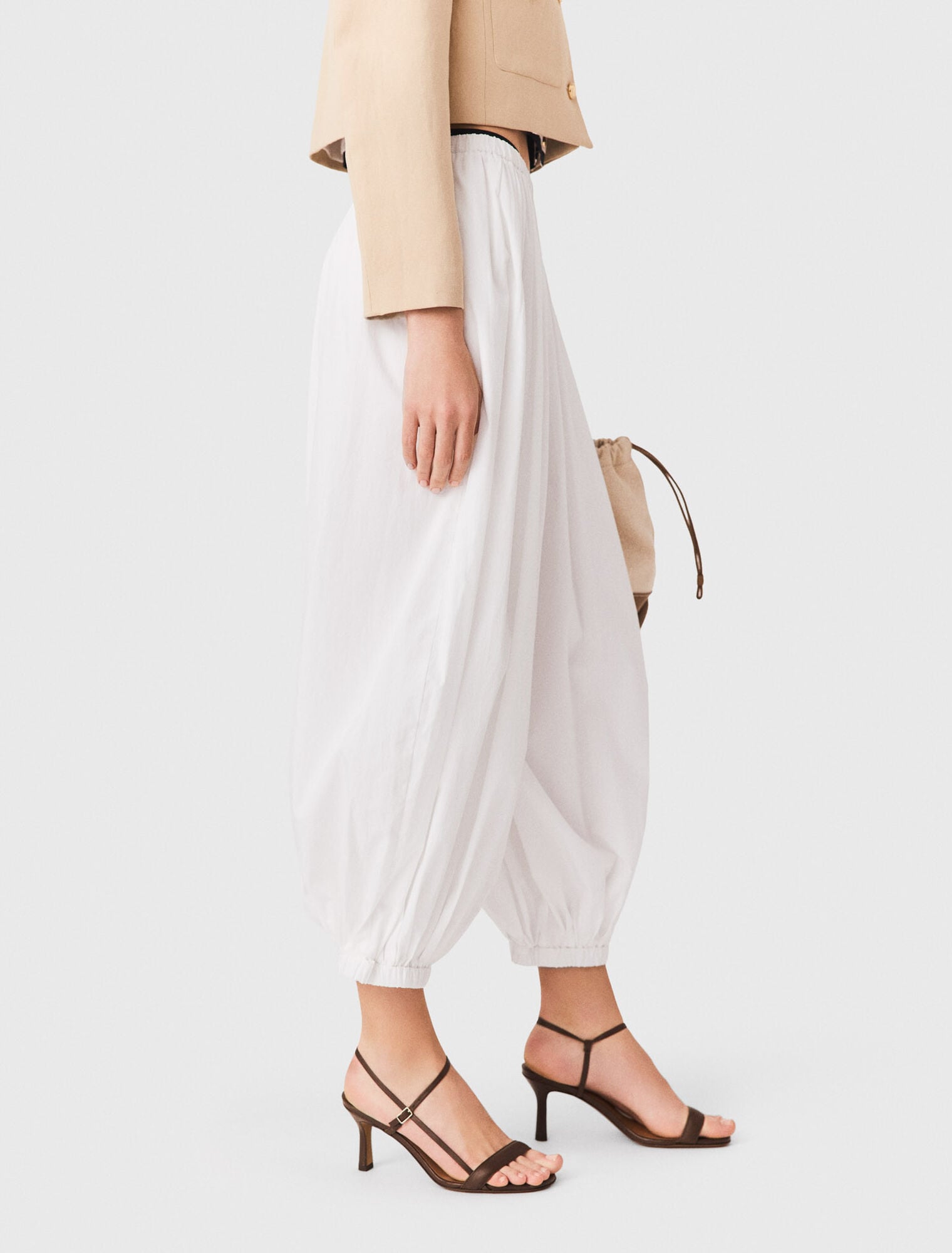 Pantalon sarouel en coton