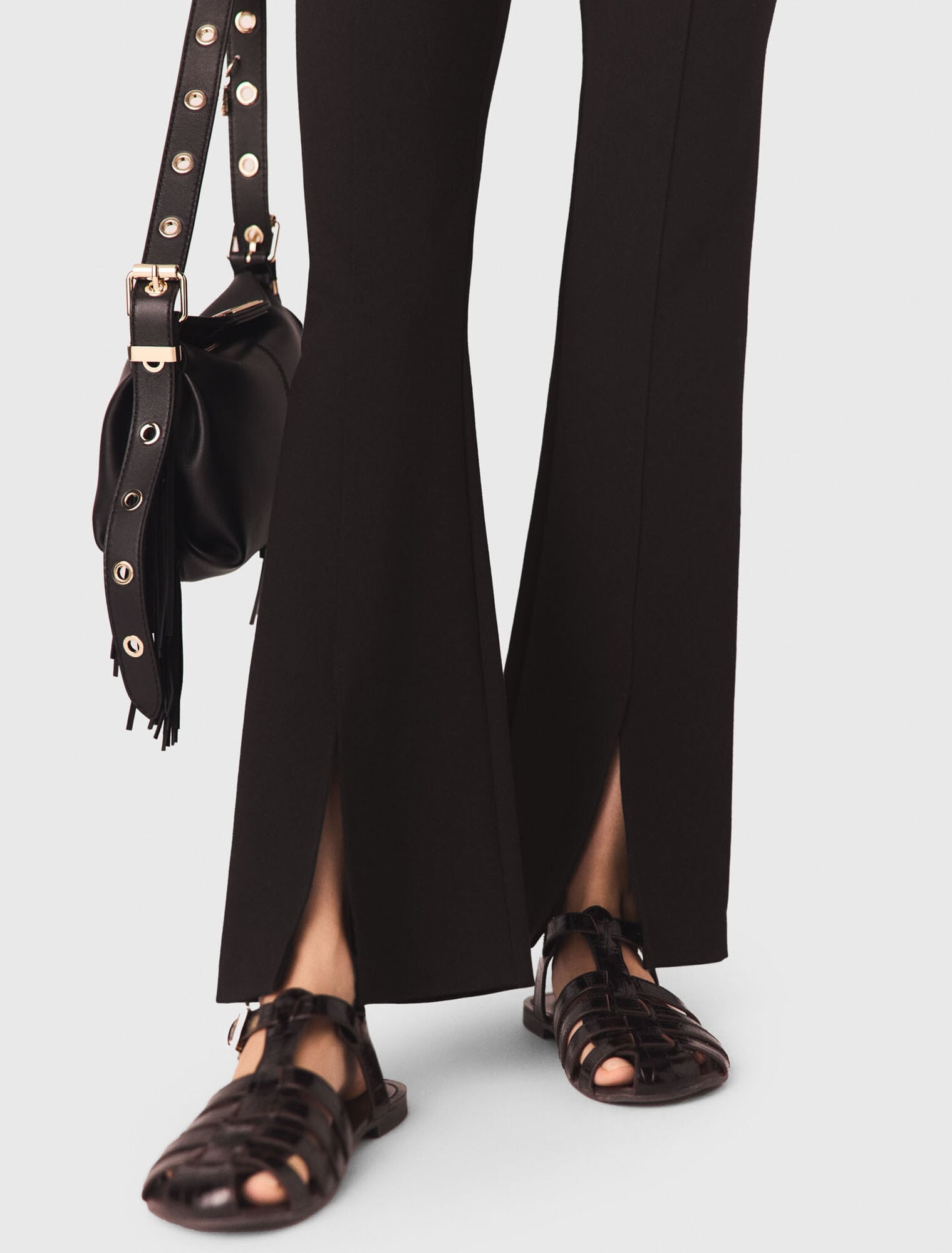 Pantalon fendu