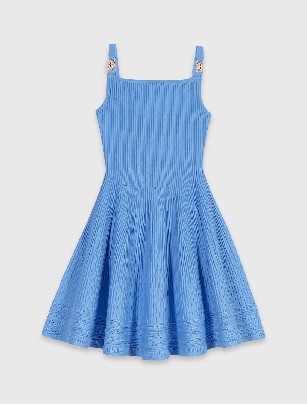 Robe courte en maille