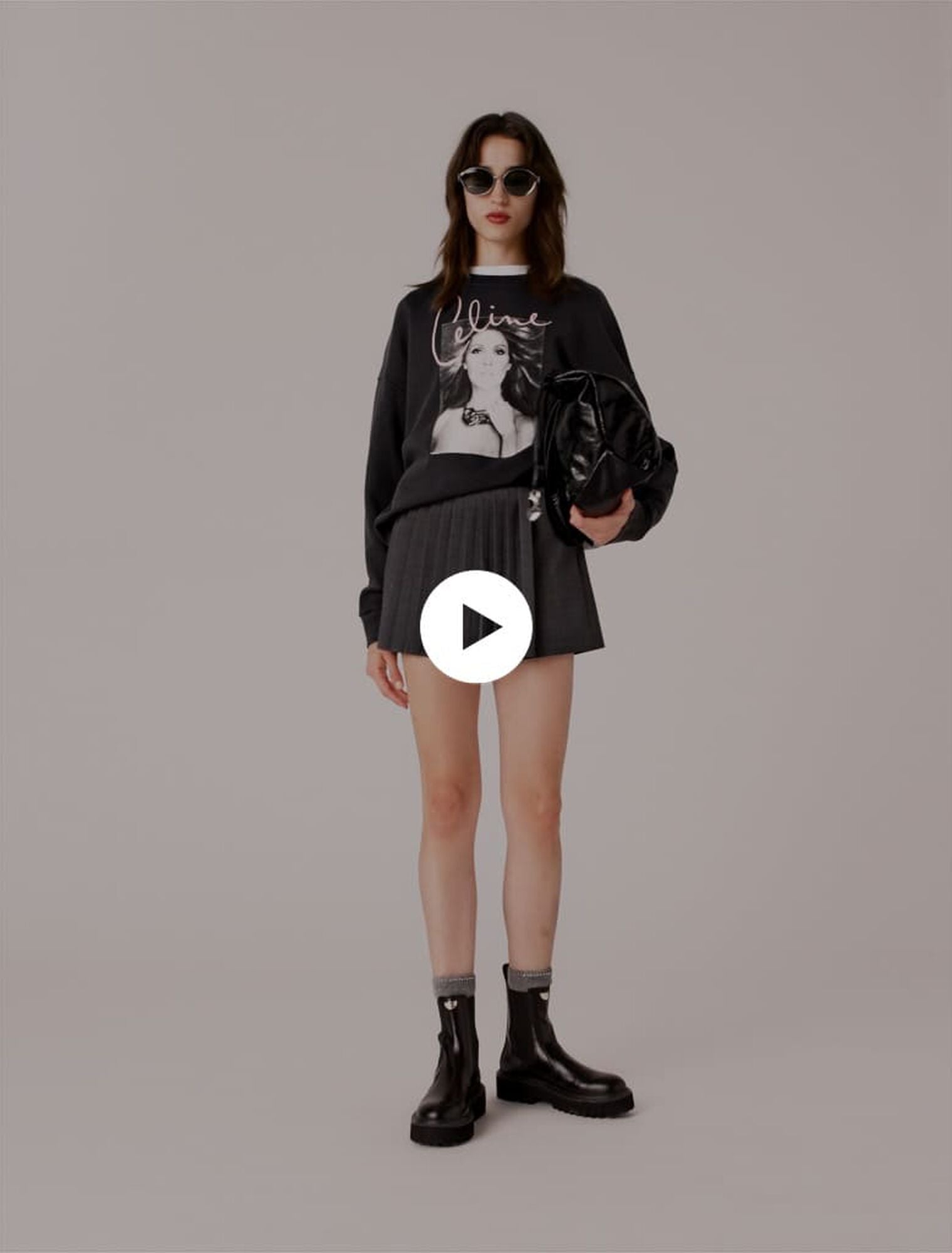 Sweatshirt Maje x Céline Dion